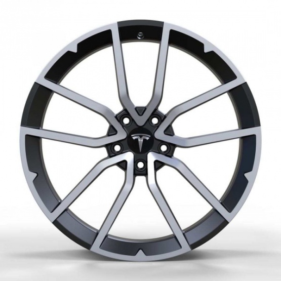 Replica FORGED TES1340 GLOSS-BLACK-WITH-MACHINED-FACE_FORGED